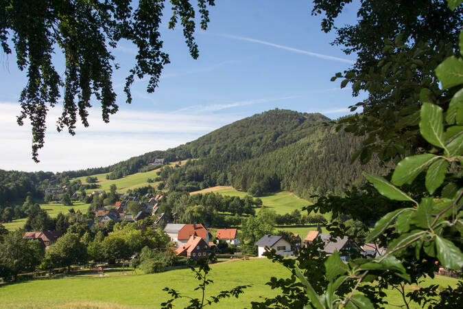 Lauscheblick Spielplatz Oberdorf in Großschönau