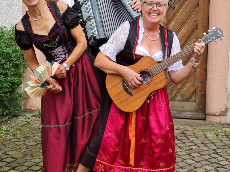 „Die Fidelen 3“, Doris Schafbuch, Uli Schorpp, Günther Walter  