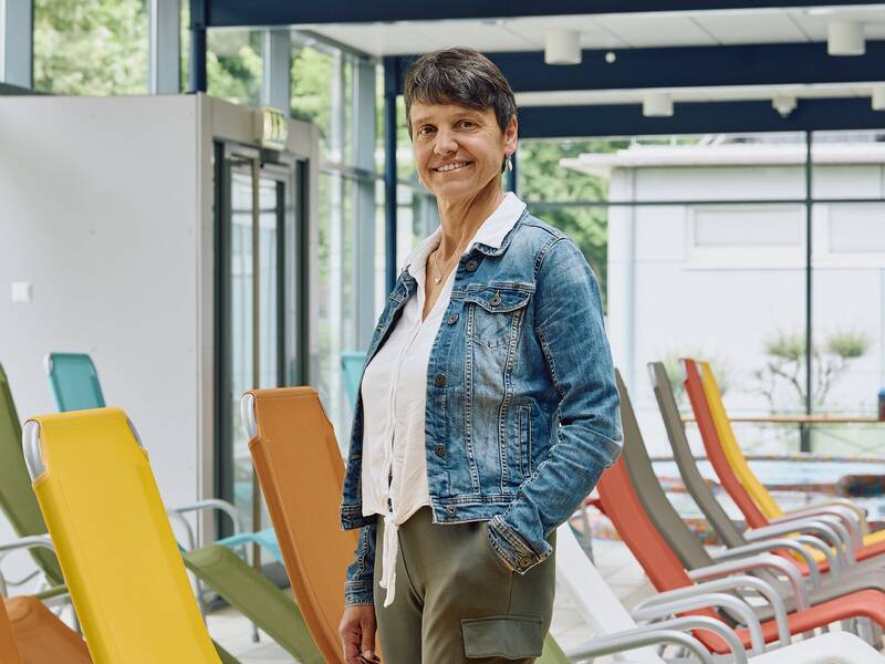 Bild von Gertrud Rohrer, Mitarbeiterin Aquari